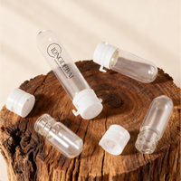 Vente en gros mini flacon en verre de 5ml bouteille d'échantillon jetable petit flacon pharmaceutique portable de 1.5ml 2ml 3ml ambre clair