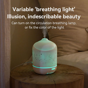Portable Mini Household App-Controlled Aroma <b>Diffuser</b> Ultrasonic Nebulizing Night Light Timing Plastic Essential <b>Oil</b> Machine USB - Product Image 6