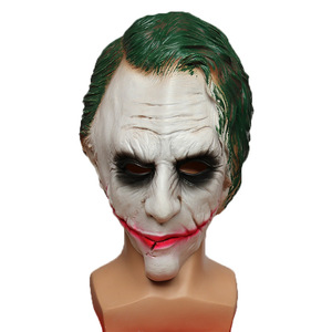 Masque de Joker en latex pour Halloween, accessoires de fête cosplay, taille unique - Product Image 1