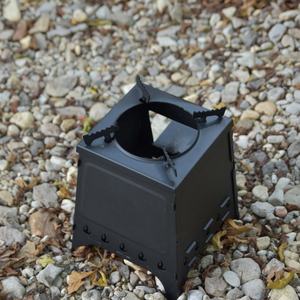 Poêle à <span class=keywords><strong>bois</strong></span> robuste de type pagode - Poêle de cuisson portable d'extérieur à haute efficacité - Product Image 2