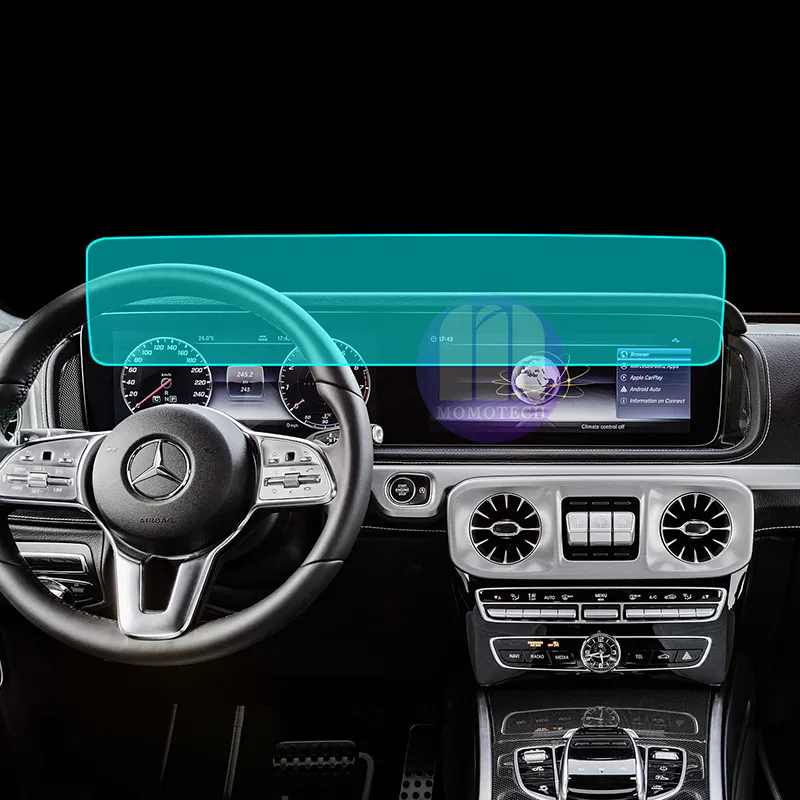 Защитная пленка из закаленного стекла для навигационного экрана Mercedes-Benz G-Class G350 G500 AMG G63