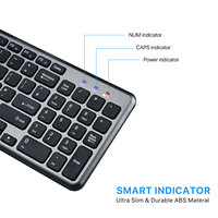 Clavier souris sans fil, 2.4Ghz, léger et de bonne qualité, combo UK, disposition pour ordinateur portable, nouveau prix d'usine