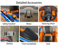 Bote Kart Monoplaza para Entretenimiento Acuático con Batería de Litio, Deportes Acuáticos, Surf, Motociclismo, Carreras, Drift