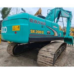 Excavadora de cadenas de 20 toneladas SK200D de bajo consumo de combustible, excavadora de demolición de alta resistencia y alta eficiencia para chatarra metálica - Product Image 6