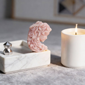 Sculture in Cristallo Naturale di Opale Rosa all'Ingrosso, Artigianato in Quarzo, Pietra Preziosa Energetica per Regalo - Product Image 2