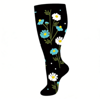 Chaussettes de compression XXL sur mesure en nylon 15-20 mmHg pour mollets larges, pour femmes et hommes, vente en gros 2026