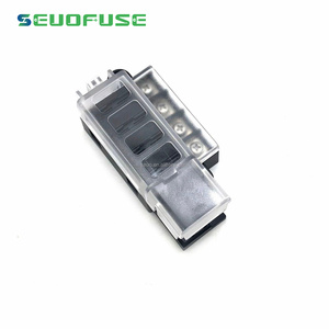 Voordelige Producten Blade Compacte Zekeringsblokken <span class=keywords><strong>4</strong></span> 8 Circuits Biedt Bescherming Voor Oppervlaktebevestiging <span class=keywords><strong>Circuit</strong></span> Voor Ato/Atc Zekering - Product Image 2
