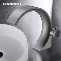Robinet de lavabo de salle de bain monocommande à poser, mitigeur d'évier de toilette, robinet d'eau froide, robinet de salle de bain