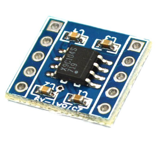 X9c104 Digital Potentiometer Module Adjust the Bridge Balance 100 Digital Potentiometer Circuit
