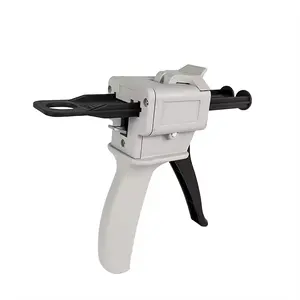 Factory Direct Portable 50ml 4:1/10:1 Silicone Impression Mixing Dispenser Gun Composite Dispenser Gun For Dental Use