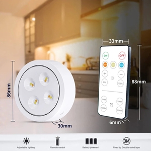 Thể thao thông minh cảm biến LED ánh sáng ban đêm Mini ABS 3 * AA cầu thang trần ánh sáng ấm áp chiếu sáng trong nhà 5V Pin nguồn điện - Product Image 6