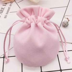 Petit sac en velours 3x4 pouces, sac cadeau pour bijoux, pochette de rangement en velours avec cordon de serrage - Product Image 5