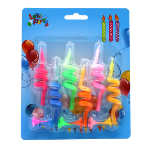 Décoration de gâteau de cire de paraffine faite à la main colorée décoration d'anniversaire et de fête de forme de printemps pour les occasions de Pâques et de Diwali - Product Image 2