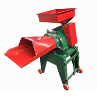 Broyeur de pailles ASL, broyage polyvalent, haute efficacité, capacité de 3 t/h, 220 V/380 V pour le broyage des pailles, du foin, des résidus de cultures, agricole