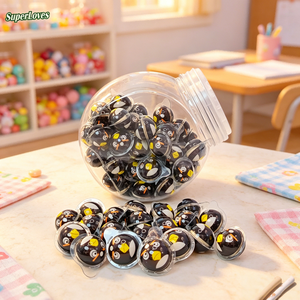 Chewing-gum fruité en forme de petits oiseaux en colère, mignon, dessin animé, pour fête d'enfants - Product Image 5