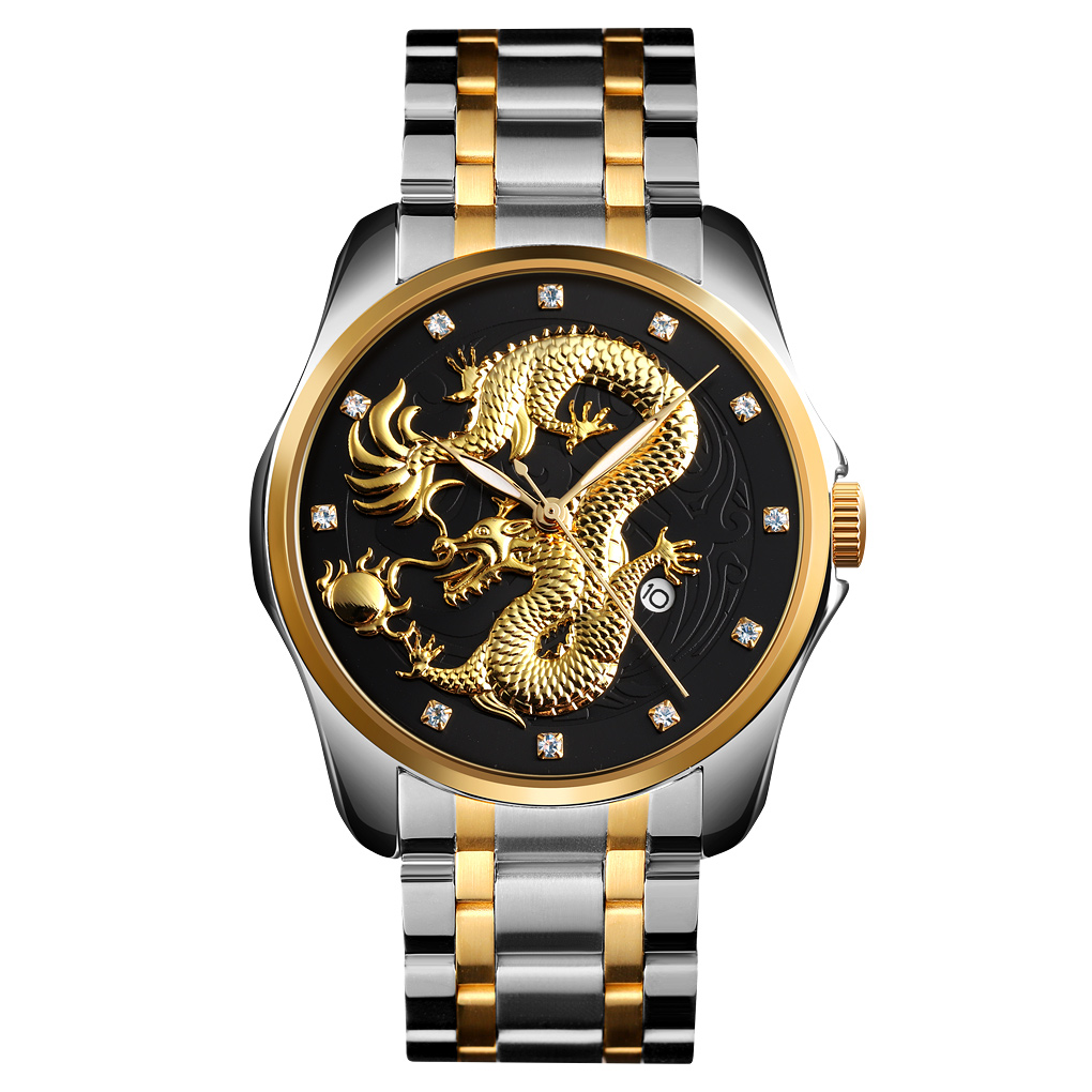 gold silver/black