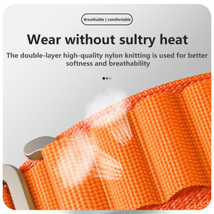 Accessoires de montre intelligente Bracelet en nylon pour iWatch Series 8 Ultra 7 6 5 SE Bracelet à boucle <span class=keywords><strong>alpine</strong></span> pour Apple Watch Band 49mm 45mm 41mm - Product Image 6