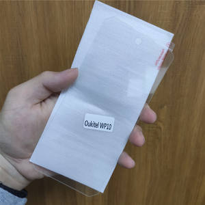 Pegamento Protector de vidrio templado para <span class=keywords><strong>Oukitel</strong></span> WP16 WP18 <span class=keywords><strong>WP20</strong></span> WP17 WP19 WP13 WP15 WP12 WP8 WP5, borde curvado transparente 3D - Product Image 3
