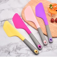 Spatule de cuisson en silicone résistante à la chaleur avec manche détachable, racloir à crème pour gâteaux, spatule de mélange antiadhésive pour la cuisine et la pâtisserie