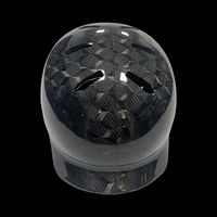 Casque de vélo classique en fibre de carbone léger et élégant, unisexe, design modulaire vintage, sûr pour le patinage