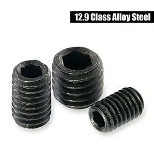 400pcs Hex Socket Set <strong>Screws</strong> M3 M4 M5 M6 M8 Steel Internal Hex Drive Cup-Point Headless Set <strong>Screws</strong> for <strong>Door</strong> <strong>Handle</strong> - Product Image 3