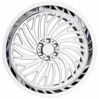 Nouvelles jantes forgées en aluminium sur mesure 20-24 pouces, finition chrome miroir, design turbine, à déport profond, 8 trous, pour Escalade Chevy Luxe
