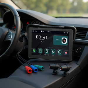 Navegador GPS TrolinkTek de 7 Pulgadas, Pantalla Táctil Portátil, CarPlay, Android Auto, Wi-Fi, Bluetooth, Navegación Universal para Motocicletas - Product Image 2