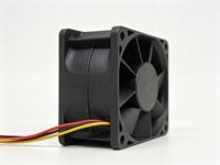 Nidec V80E24BS1A5-52 24V DC Kipas Pendingin Aksial 80x80x38mm 3Pin Kipas Tanpa Sikat untuk Pendinginan Inverter