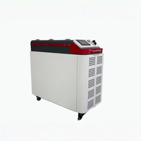 Machine de nettoyage laser à fibre pulsée portative 100W 200W 300W 500W pour l'élimination de la peinture, de la rouille, de l'acier inoxydable, de l'aluminium, du bois et de la pierre