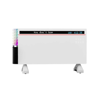 Chauffage portable mural ou de bureau populaire, standard américain 110V, en ABS, avec contrôle par application et affichage des paroles
