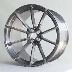 Rines SHIN Forjados en <span class=keywords><strong>Gris</strong></span> Pulido, Ligeros y Cóncavos, de 17, 18, 19 y 20 Pulgadas, 5x110, 5x114.3 para <span class=keywords><strong>Subaru</strong></span> Forester, XV, Impreza, BRZ, WRX, WRX <span class=keywords><strong>STI</strong></span> - Product Image 2