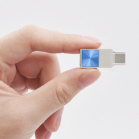 Flashdisk Mini Metal USB Custom MC06, Kapasitas 16/32/64/128GB, Antarmuka USB 3.0 Tipe-C 3.1, dengan Logo Custom