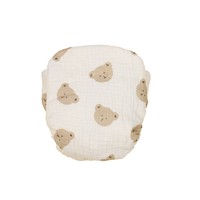 Culotte d'apprentissage douce en coton pour bébés garçons et filles, nouveau-nés, 3 couches, imperméable, lavable, avec anneau anti-urine