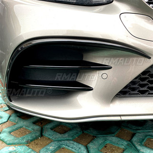 สำหรับ Mercedes Benz C CLASS C200 C260 W205 2019 2020 2021 ชุดแต่งกันชนหน้า สปอยเลอร์ ครอบไฟตัดหมอก ฝาครอบกระจังหน้า สติ๊กเกอร์ - Product Image 3