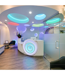 Mostrador de Recepción de Diseño Moderno y Recto de CORIANS con Superficie Sólida - Product Image 4