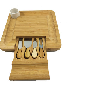 Tabla de pan, bandeja para pizza, bandeja cuadrada para bistec, tabla de cortar para hornear, tabla de queso de madera o bambú - Product Image 3
