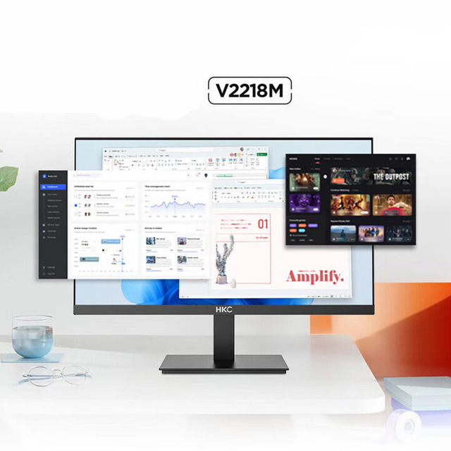 Factory Price V2218M 21.5Inch 100Hz Screen Computer Monitor Gaming 1920*1080 Resolution Monitor
