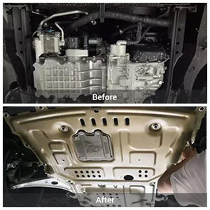 Maremyn pièces de <span class=keywords><strong>carrosserie</strong></span> <span class=keywords><strong>Auto</strong></span>, accessoires de voiture personnalisés, protection sous le bouclier, couvercle de protection contre les éclaboussures inférieures, plaque de dérapage, protection contre les éclaboussures du moteur - Product Image 3