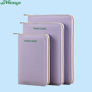 Carpeta de Cuero A5 Personalizada con Cierre, Cuaderno Bonito, Planificador de Presupuesto, <span class=keywords><strong>Cartera</strong></span>, Estilo Espiral de Hojas Sueltas, Uso Femenino, Cierre Personalizado - Product Image 5