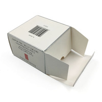 Boîte pliante en papier cosmétique imprimée sur mesure, boîte d'emballage en carton recyclable pour masque facial et produits de soin de la peau
