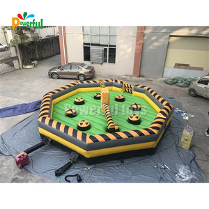 Total de défi gonflable mécanique wipeout effondrement <span class=keywords><strong>jeux</strong></span> de sport - Product Image 6