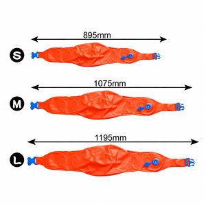 Ceinture de flottaison gonflable pour enfants et adultes, <span class=keywords><strong>gilet</strong></span> d'entraînement de natation en PVC 0,3 mm avec support de flottabilité dorsale - Product Image 5