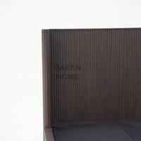 Meubles de chambre à coucher américains en chêne, vente directe d'usine OAKEN, cadre de lit moderne en bois de chêne, ensemble de meubles de chambre à coucher sur mesure pour la maison