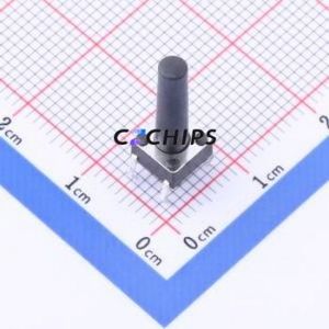 TC-6610-17-100G Tactile Switch Through hole Component (THT),6x6mm Switch Single Pole Single Throw Round Button 1N Through Hole - Product Image 1