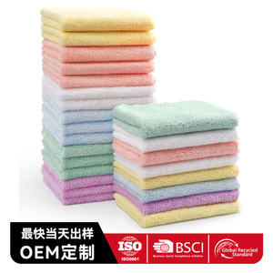 Microfiber Cleaning Cloth Rectangle Solid Color Lint Free For Kitchen Home Use QPMB-079A - Product Image 4