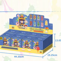 Série de mini-machines à griffes, boîte mystère créative en PVC, ensemble complet, figurine de jouet artistique tendance, thème cinéma et télévision, ornement de bureau, objet de collection