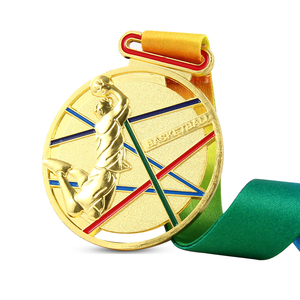 Medalla de Baloncesto JINZUN, Gran Éxito de Ventas, Premios para Ganadores de Competiciones Deportivas, Premios para Equipos y Regalos, Medalla de Metal Personalizada - Product Image 1