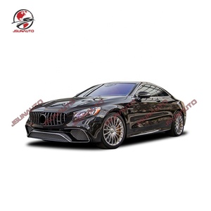 กันชนรถ2014-2019ชุดแปลงกันชนหน้าหลังรถสไตล์ S65สำหรับ C217 <span class=keywords><strong>Mercedes</strong></span> S400 <span class=keywords><strong>S500</strong></span>รถเก๋ง - Product Image 3