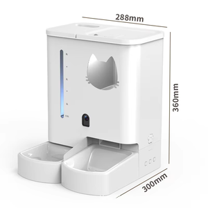 Stazione Automatica per Acqua <span class=keywords><strong>e</strong></span> Cibo per Animali Domestici 4L 5L, Fornitura per 30 Giorni per Piccoli Animali - Product Image 2
