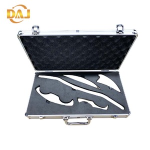 La medicina china de <span class=keywords><strong>miofascial</strong></span> de acero inoxidable 5 piezas Gua Sha cuerpo masaje muscular raspador de herramienta - Product Image 1